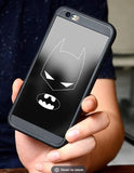 DC & MARVEL Ultra Durable Tempered Glass Case - Batman / for iphone 7 plus