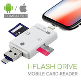 TrendTechs? Flash Drive Mobile Card Reader