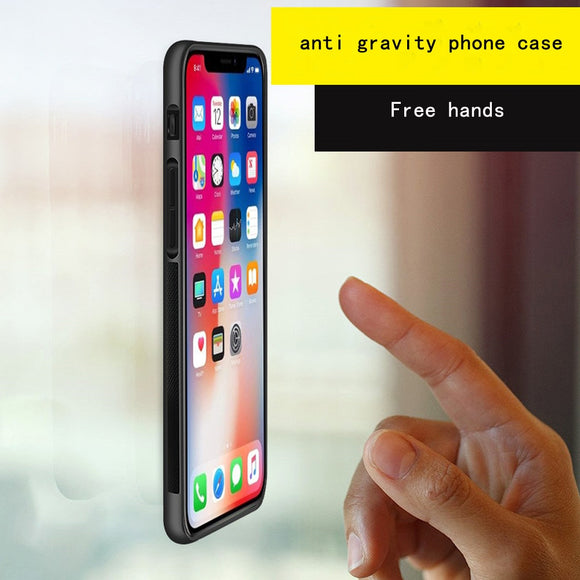 Anti Gravity Adsorbed Cover Cases for iPhone and Samsung phones