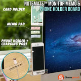 Note Mate Monitor Memo & Phone Holder Board