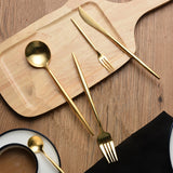 Gold Cutlery Set