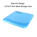 KN95 Mask Storage Case Disposable Mask Storage Box N95 Portable Mask Storage Box Face Mask Storage Holder Case