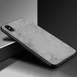 Luxury Magnetic Fabric Cloth iPhone Case