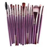 15 Pcs Cosmetic Makeup Brush