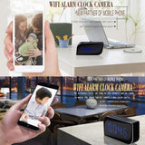 Hidden HD Camera WiFi Alarm Clock