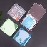 KN95 Mask Storage Case Disposable Mask Storage Box N95 Portable Mask Storage Box Face Mask Storage Holder Case