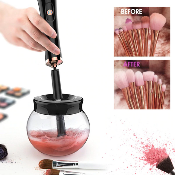 2019 New Pro Electric Makeup Brush Cleaner & Dryer Set