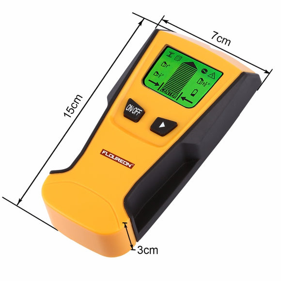 3 In 1 Metal Detector AC Voltage Live Wire Wall Scanner Portable Metal Wood Stud Finder Electric Box Finder