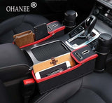 OHANEE Car Seat Crevice Organizer Gap pocket Storage bag Box Cup Holder case for phone Stowing Tidying accessories dropshipping