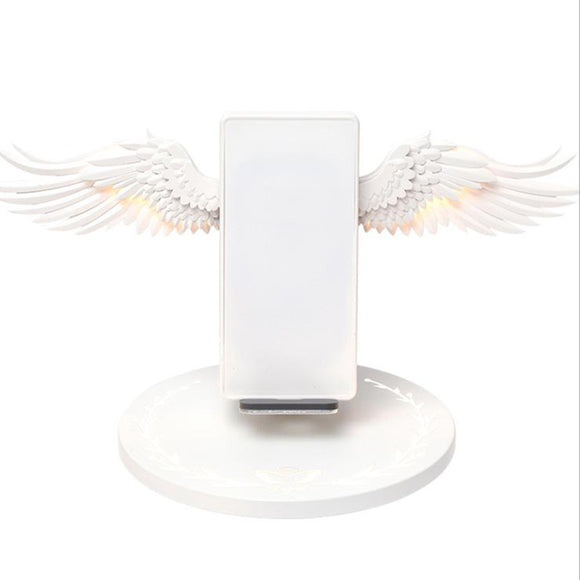 Angel Wings Night Light Mobile Phone Wireless Charger