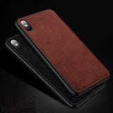 Luxury Magnetic Fabric Cloth iPhone Case