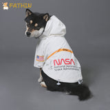 FATHIN Dog Clothes Adidog French Bulldog Pupreme Shirt Reflective Dog Windbreaker Sport Dog Hoodies Pet Clothes S-5XL