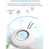 USB Portable Wearable Air Purifier, Personal Mini Air Necklace Negative Ion Air Freshener - No Radiation Low Noise for Adults Ki