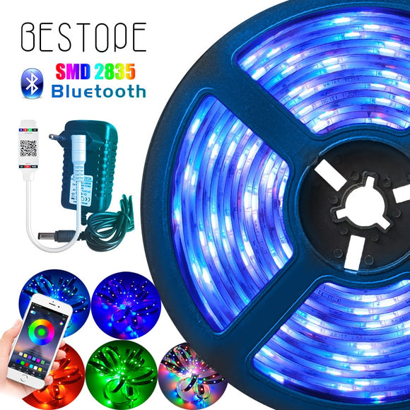 Bluetooth LED Strip RGB Led Light Tape SMD 2835 DC12V  Waterproof LED Light 5m 10m diode Ribbon Flexible with Bluetooth remote