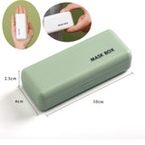 KN95 Mask Storage Case Disposable Mask Storage Box N95 Portable Mask Storage Box Face Mask Storage Holder Case