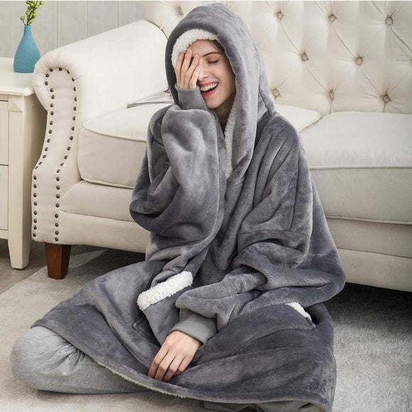 Blanket with Sleeves