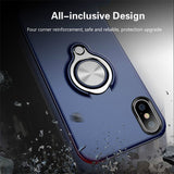 Magnetic case with finger ring for iPhone