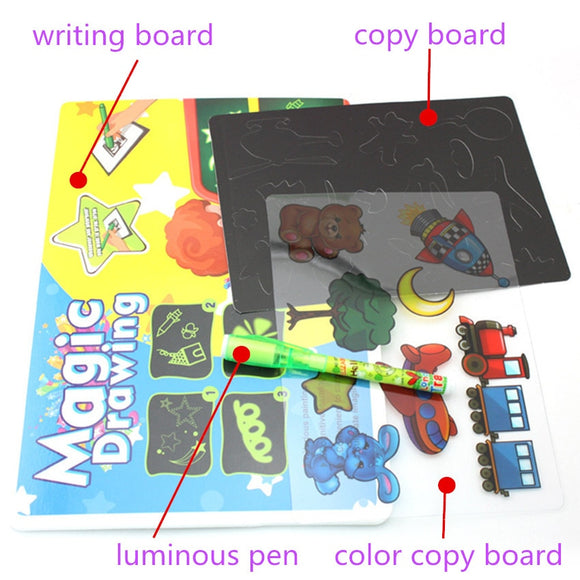 LED Drawing Board With Fluorescent Pen