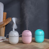 2020 Ultrasonic Mini Air Humidifier 200ML Aroma Essential Oil Diffuser for Home Car USB Fogger Mist Maker with LED Night Lamp