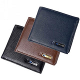 Men Smart Wallet Genuine Leather