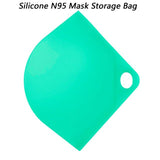 KN95 Mask Storage Case Disposable Mask Storage Box N95 Portable Mask Storage Box Face Mask Storage Holder Case