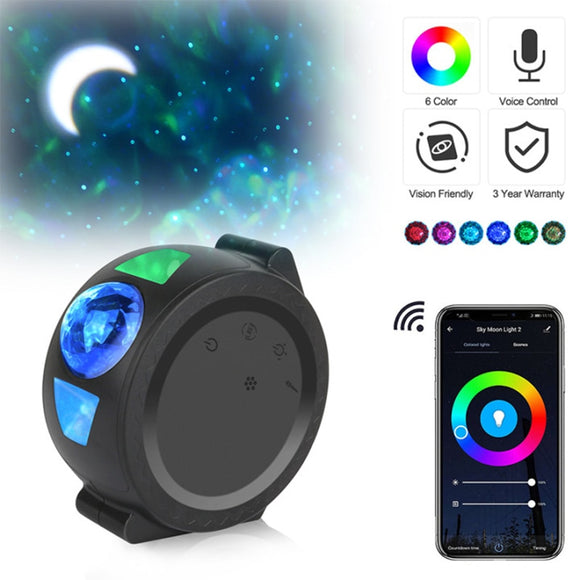 6 Colors LED Light Starry Sky Projector