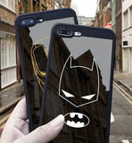 DC & MARVEL Ultra Durable Tempered Glass Case - Batman / for iphone 7 plus