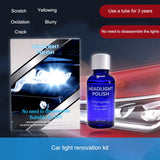 10ML/30ML Car Headlights Liquid Repair Agent Ceramic Coat Super Hydrophobic Glass Coating Polishing Coating Liquid Repair Tool