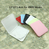 KN95 Mask Storage Case Disposable Mask Storage Box N95 Portable Mask Storage Box Face Mask Storage Holder Case