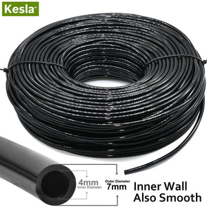 KESLA 5m-50m Garden Watering Hose 4/7mm PVC Micro Irrigation Pipe Drip Irrigation Tubing Sprinkler for Lawn Balcony Greenhouse