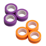 2 Set Anti-Stress Finger Magnetic Rings