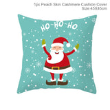 45x45cm Cartoon Santa Claus Elk Christmas Pillowcase 2020 Christmas Decor for Home Merry Christmas Ornament Navidad Xmas Gifts