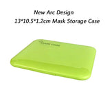 KN95 Mask Storage Case Disposable Mask Storage Box N95 Portable Mask Storage Box Face Mask Storage Holder Case