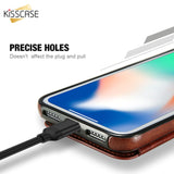 KISSCASE Retro Leather Case