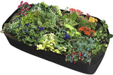 1PC Fabric Raised Garden Bed Rectangle Breathable Planting Container Growth Bag Home Garden Supplies