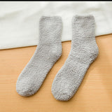 Women's Cute Soft Fluffy Vibrant Socks