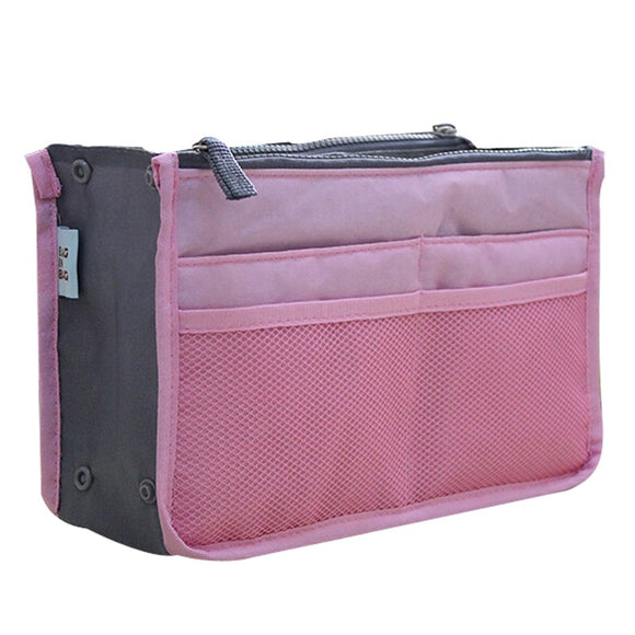 Large liner Lady Makeup Cosmetic Bag  Female Tote   A