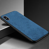 Luxury Magnetic Fabric Cloth iPhone Case