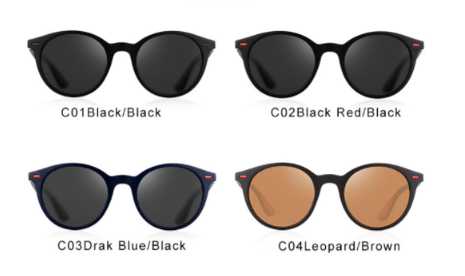 MERRYS DESIGN Men Women Classic Retro Rivet Polarized Sunglasses TR90 Legs Lighter Design Oval Frame