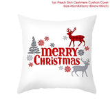 45x45cm Cartoon Santa Claus Elk Christmas Pillowcase 2020 Christmas Decor for Home Merry Christmas Ornament Navidad Xmas Gifts