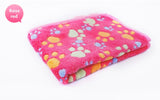 Cute Floral Pet Sleep Warm Paw Print