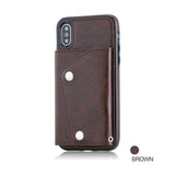 Wallet Flip PU Leather Case For iPhones