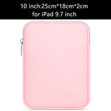 Universal Soft Tablet Liner Sleeve Pouch Bag for Kindle Case for iPad mini 1/2/3/4 Air 1/2 Pro 9.7 Cover For New iPad 2017/2018