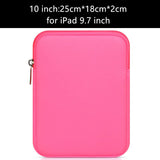 Universal Soft Tablet Liner Sleeve Pouch Bag for Kindle Case for iPad mini 1/2/3/4 Air 1/2 Pro 9.7 Cover For New iPad 2017/2018