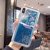 Dolphin Liquid Case For iPhone