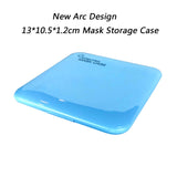 KN95 Mask Storage Case Disposable Mask Storage Box N95 Portable Mask Storage Box Face Mask Storage Holder Case