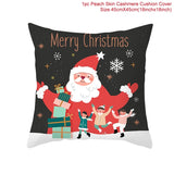 45x45cm Cartoon Santa Claus Elk Christmas Pillowcase 2020 Christmas Decor for Home Merry Christmas Ornament Navidad Xmas Gifts