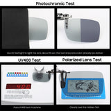 Photochromic Polarised Sun Glasses for Night Driving Lens