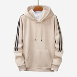 Stripe Stitching Comfortable Guards Hoodies