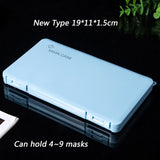 KN95 Mask Storage Case Disposable Mask Storage Box N95 Portable Mask Storage Box Face Mask Storage Holder Case